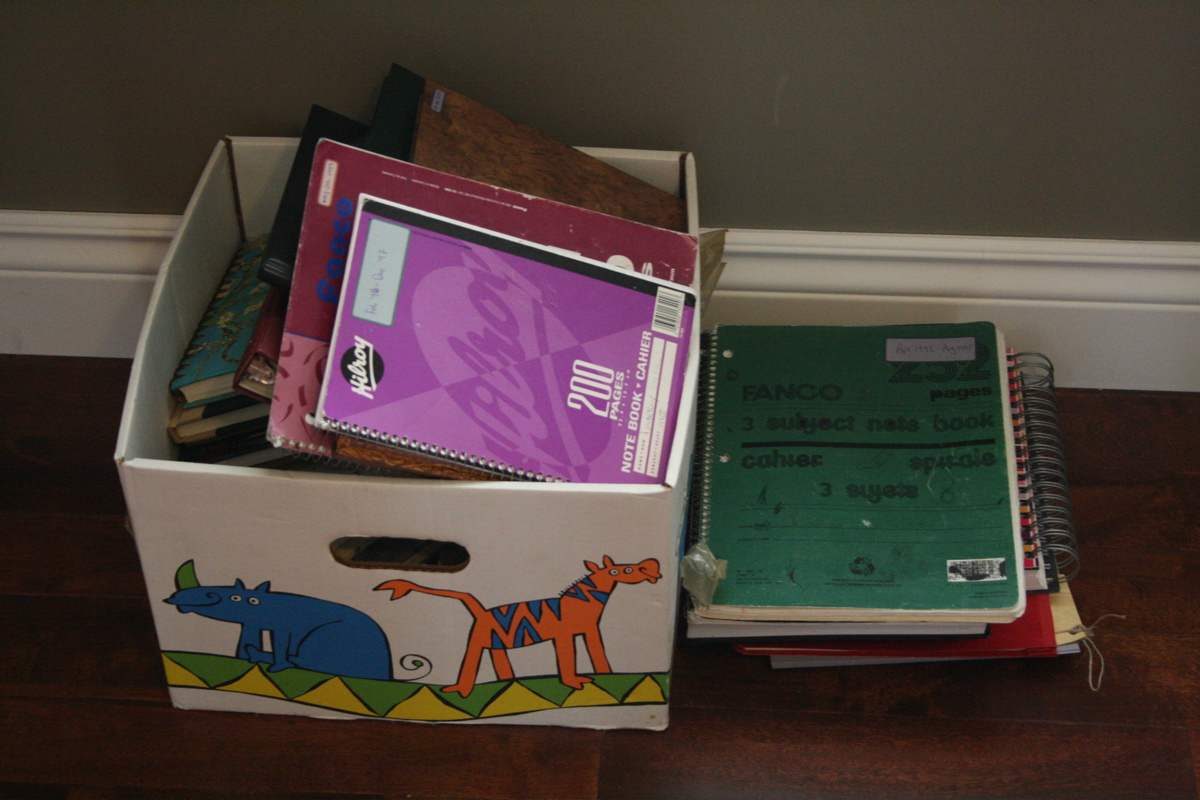 My life in a box