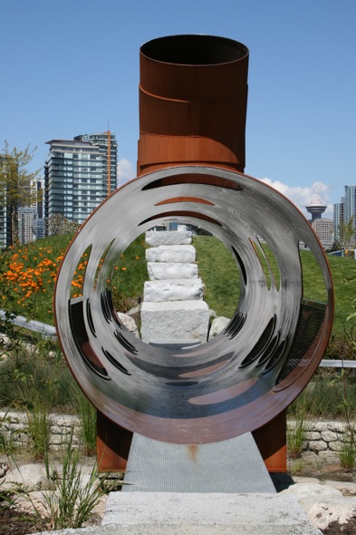 Crazy tunnel playground near the Olympic Village